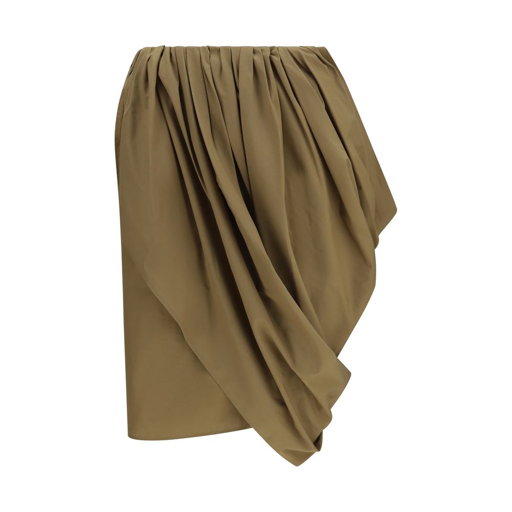 Jupe midi Chloé bicolore en coton