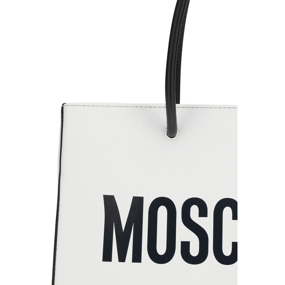 Moschino White Handbag for Women side view