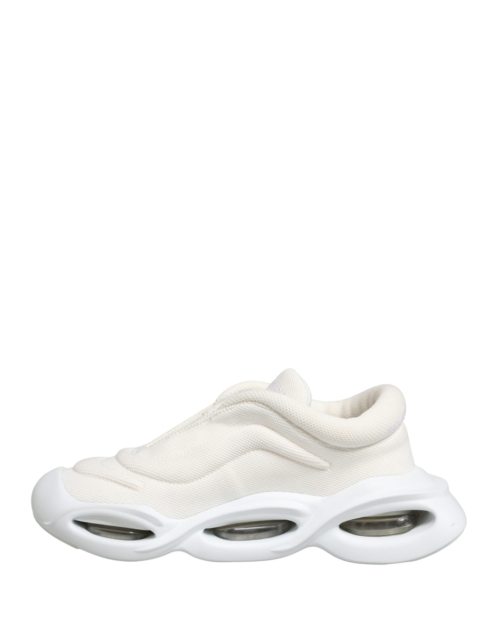 Chaussures Baskets Basses à Enfiler Blanches Dolce & Gabbana Wave