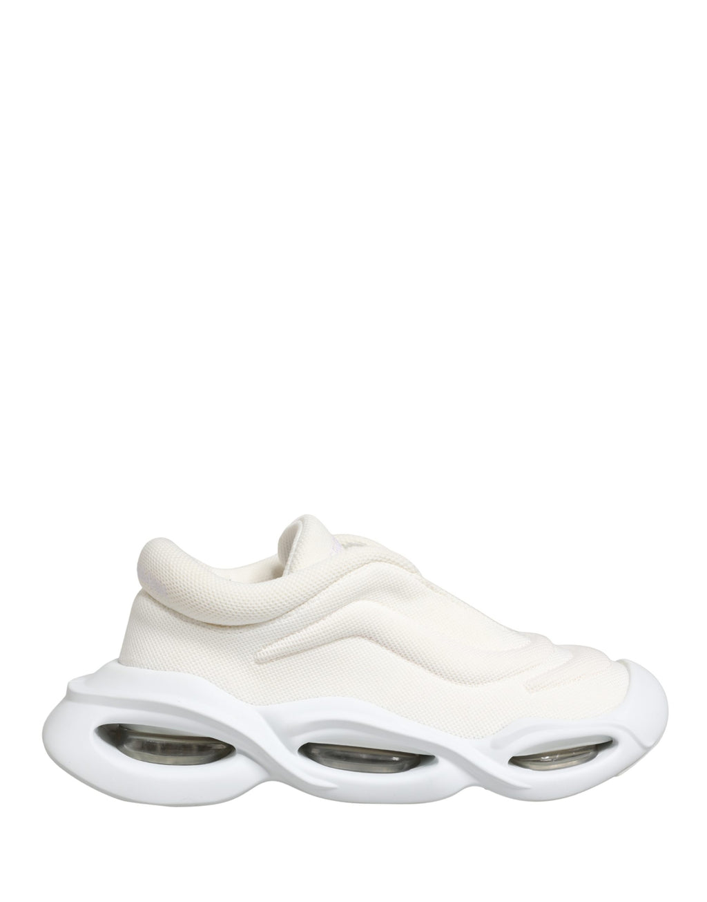 Chaussures Baskets Basses à Enfiler Blanches Dolce & Gabbana Wave