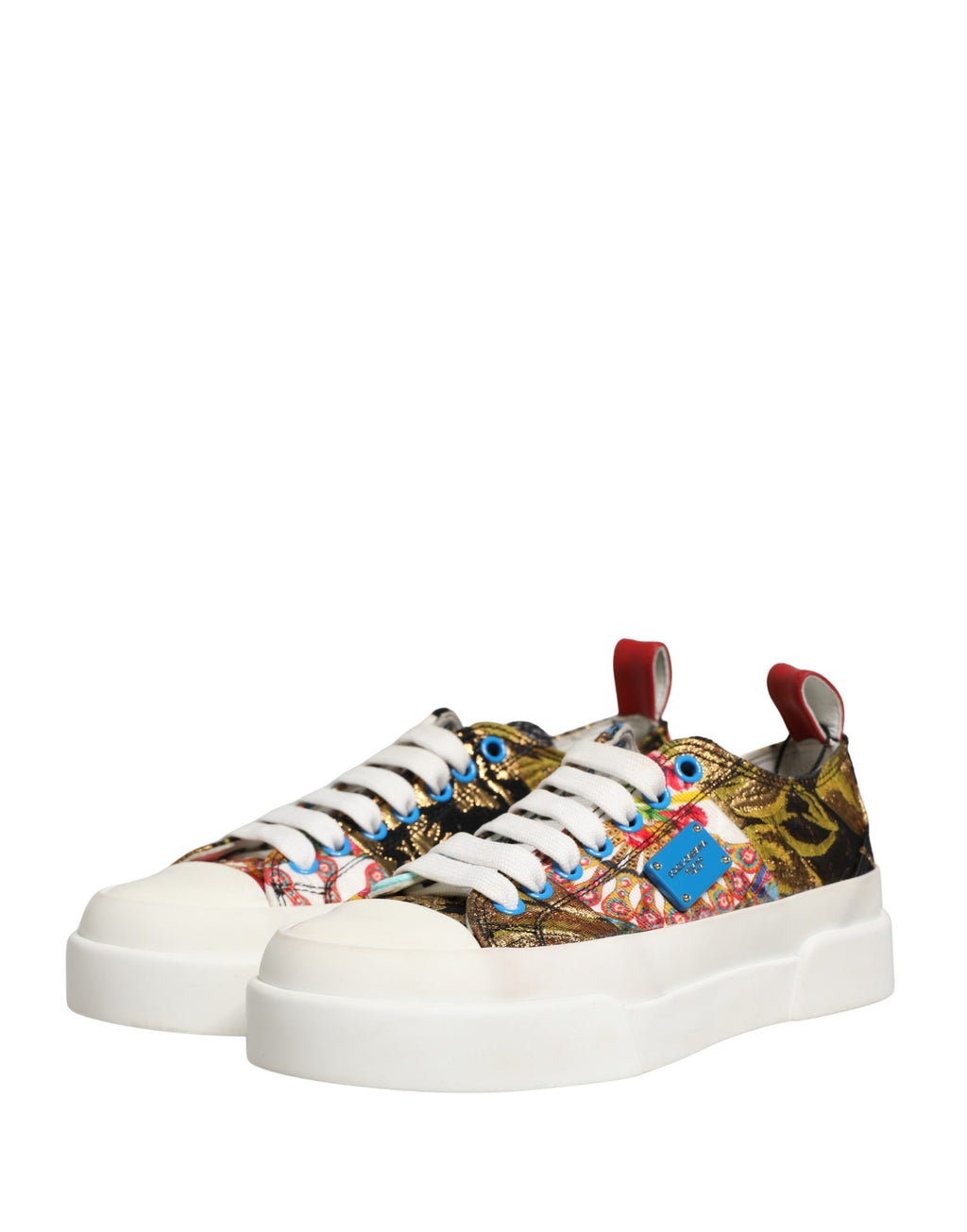 Dolce & Gabbana Multicolor Low Top Sneakers for Women detail view