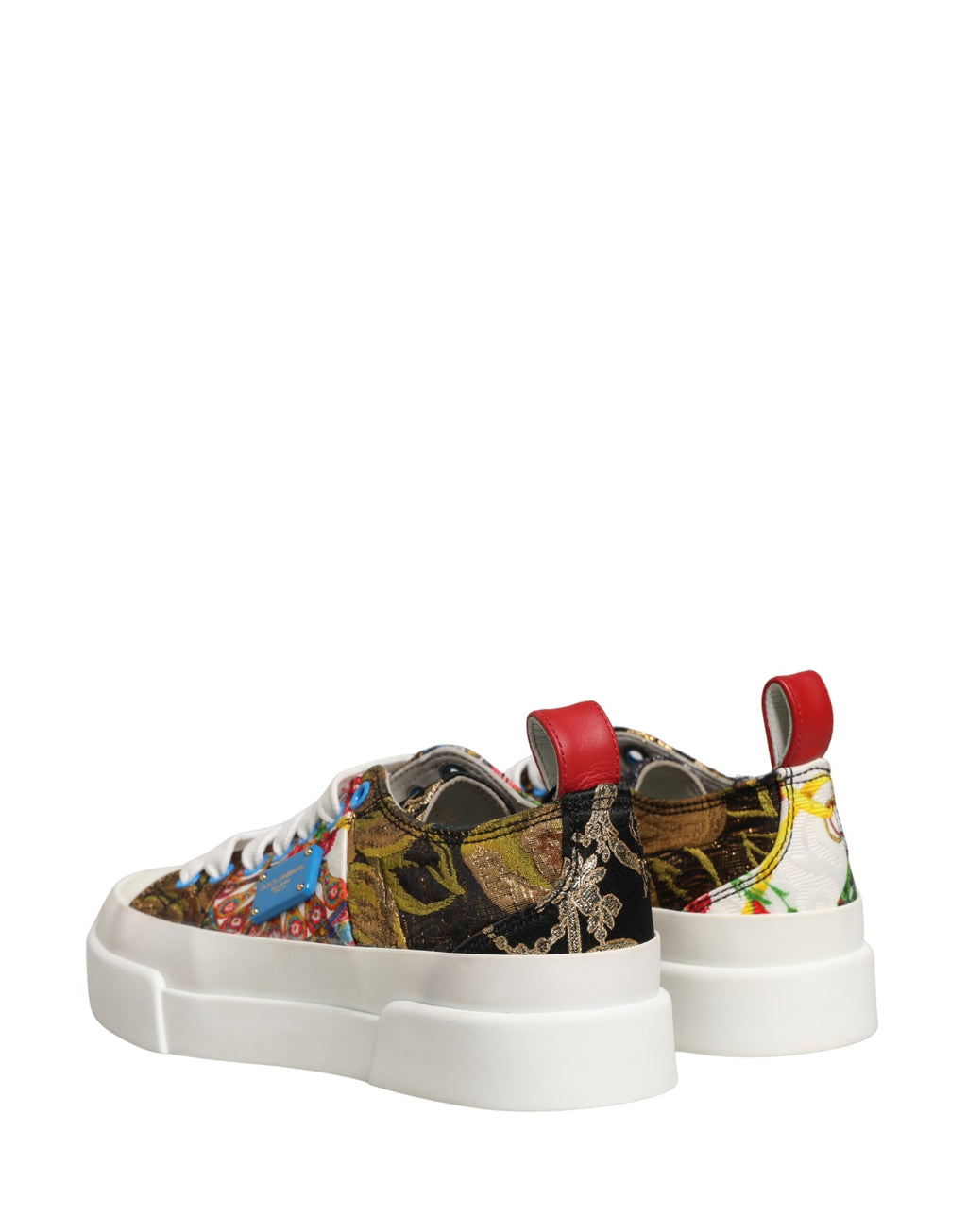 Dolce & Gabbana Multicolor Low Top Sneakers for Women side view