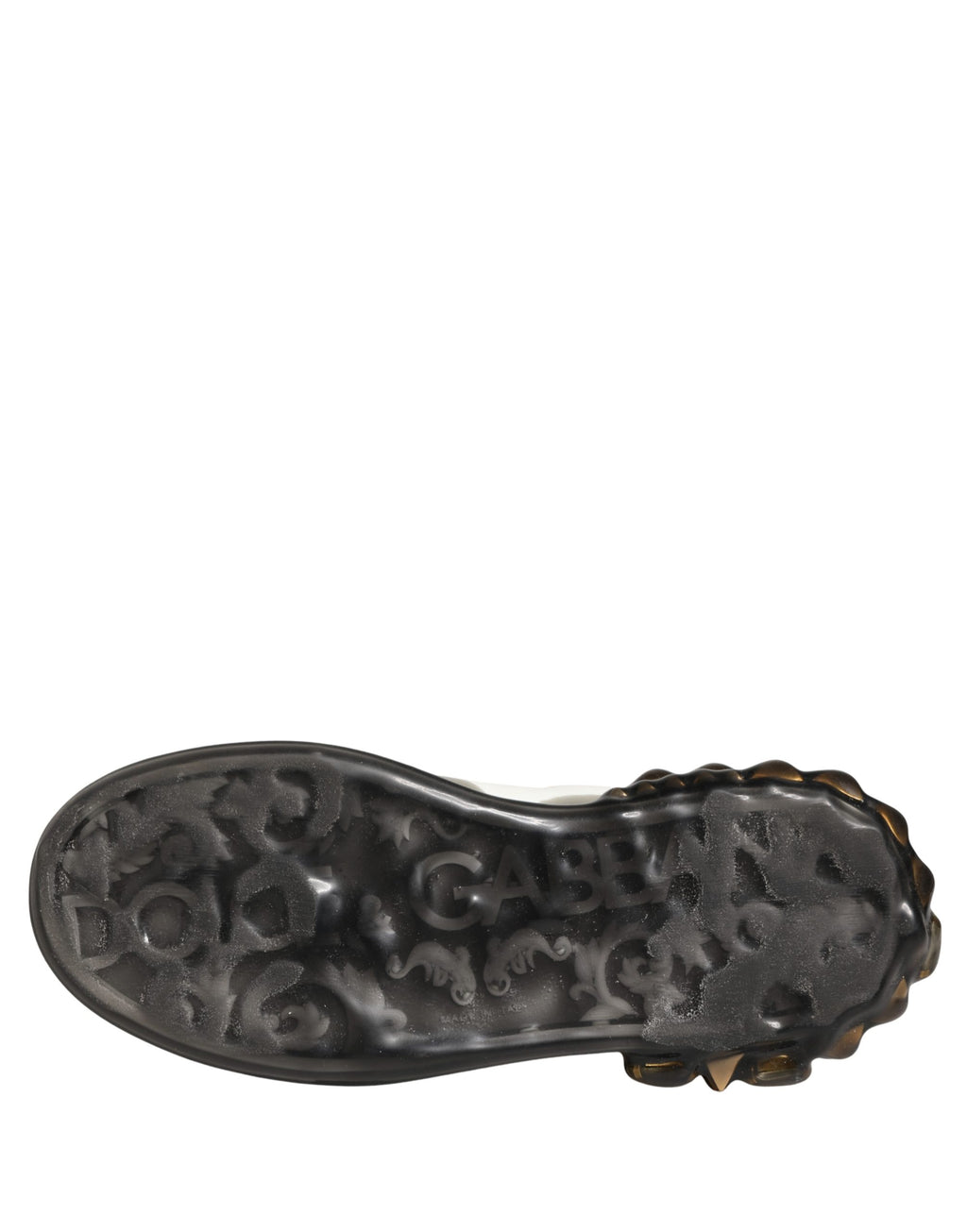 Chaussures Baskets Dolce & Gabbana Multicolor Crystal Studded LOVE