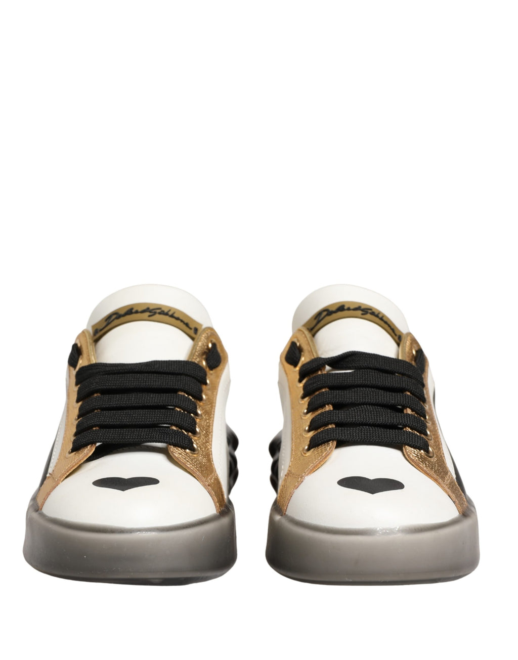 Chaussures Baskets Dolce & Gabbana Multicolor Crystal Studded LOVE