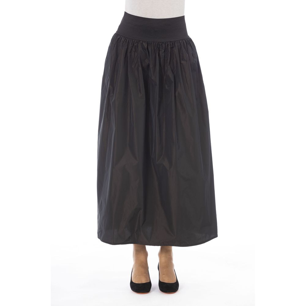 Alpha Studio Brown Long Skirt for Women