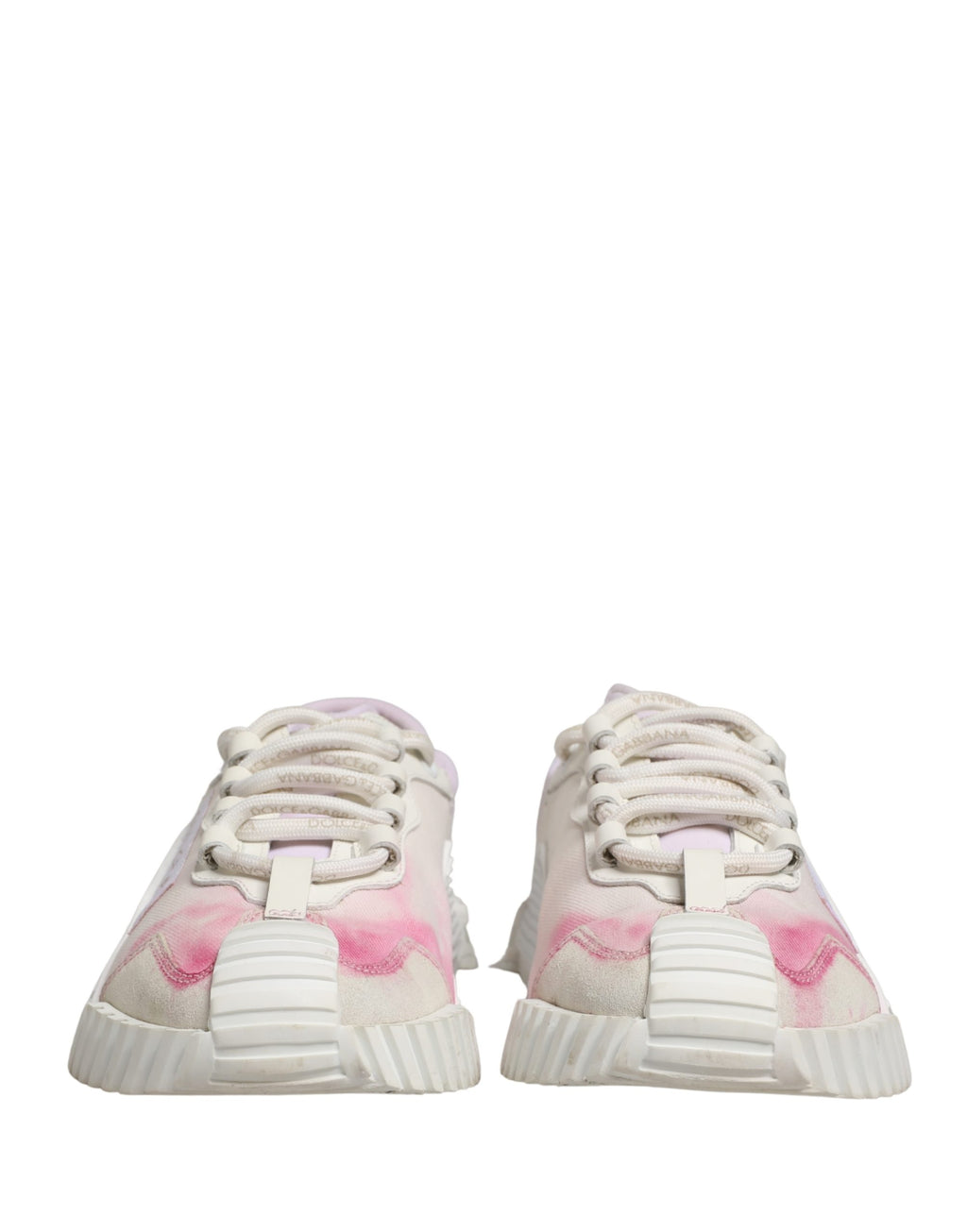 Dolce & Gabbana White Low Top Sneakers for Women detail view