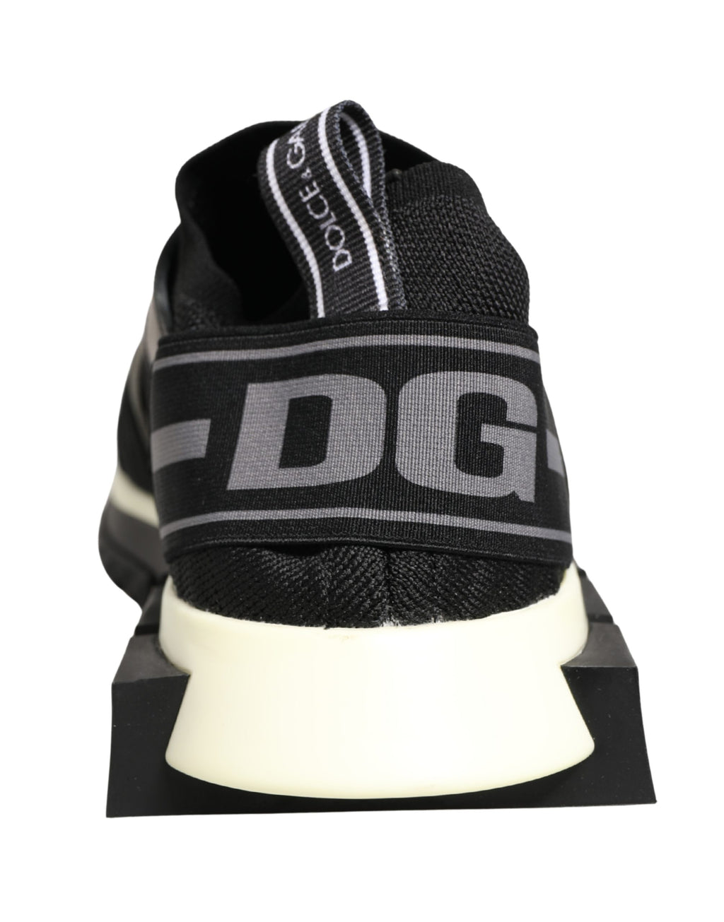 Dolce & Gabbana Black Athletic Sneakers for Women side view