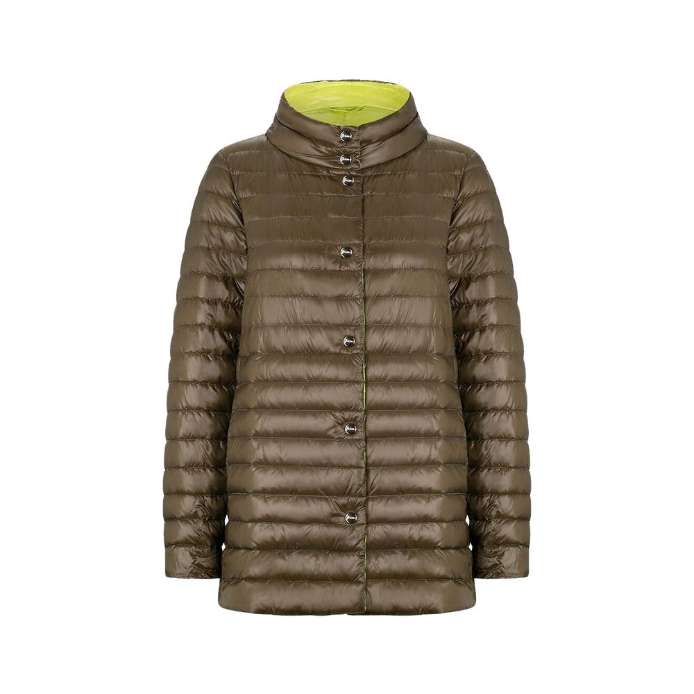 Manteau en polyamide bicolore Herno