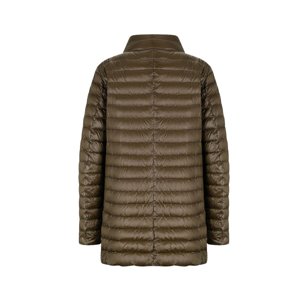 Manteau en polyamide bicolore Herno