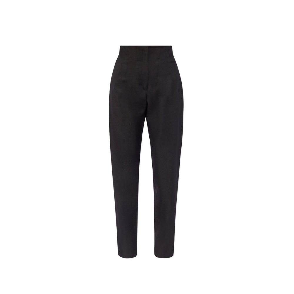 Pantalon Alaïa en élasthanne noir