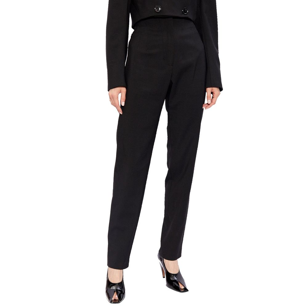 Pantalon Alaïa en élasthanne noir