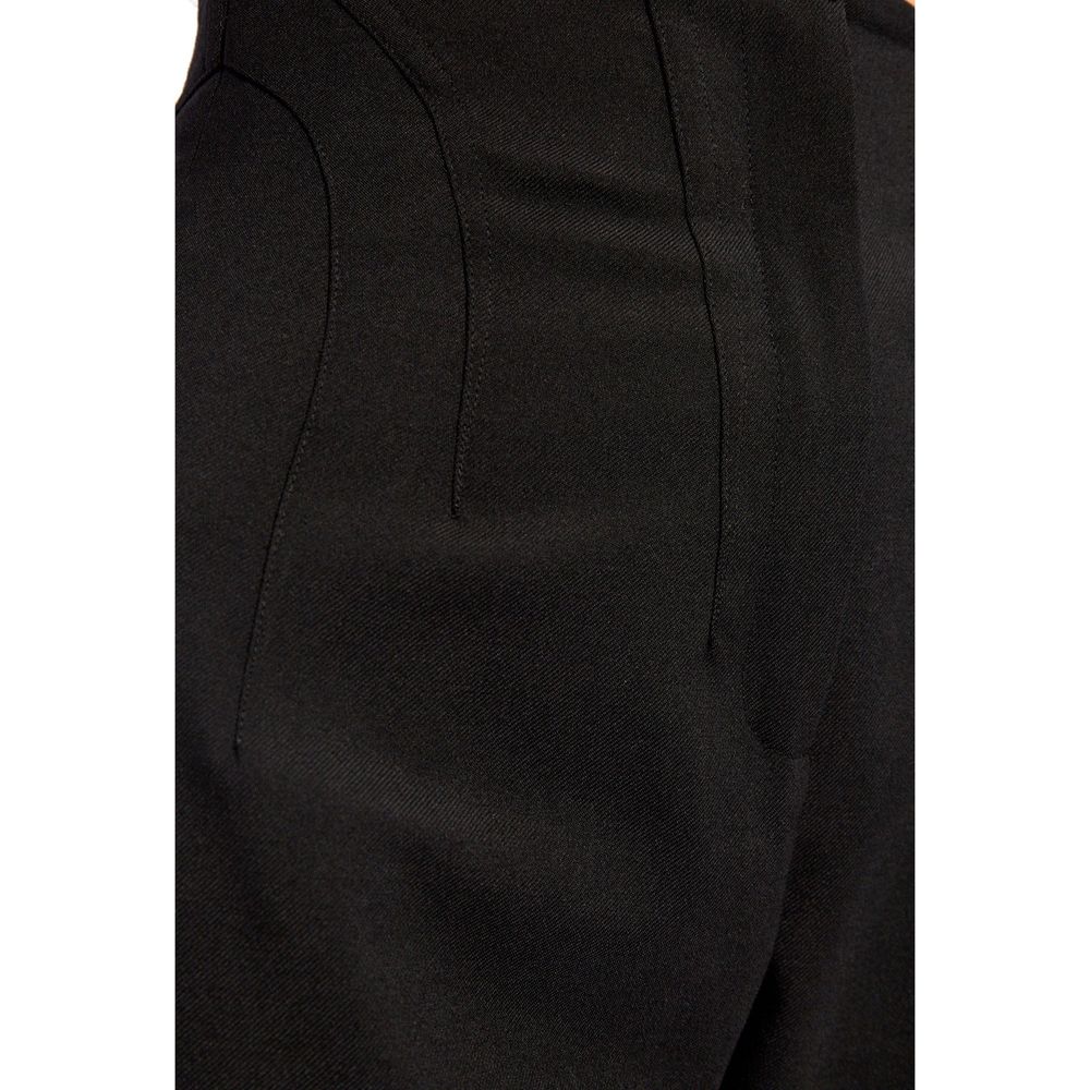 Pantalon Alaïa en élasthanne noir
