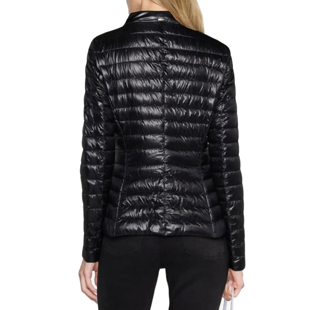 Herno Black Full Length Jacket for Women detail view