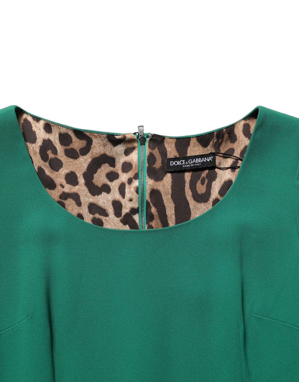 Dolce & Gabbana Green Midi Dress for Women additional view