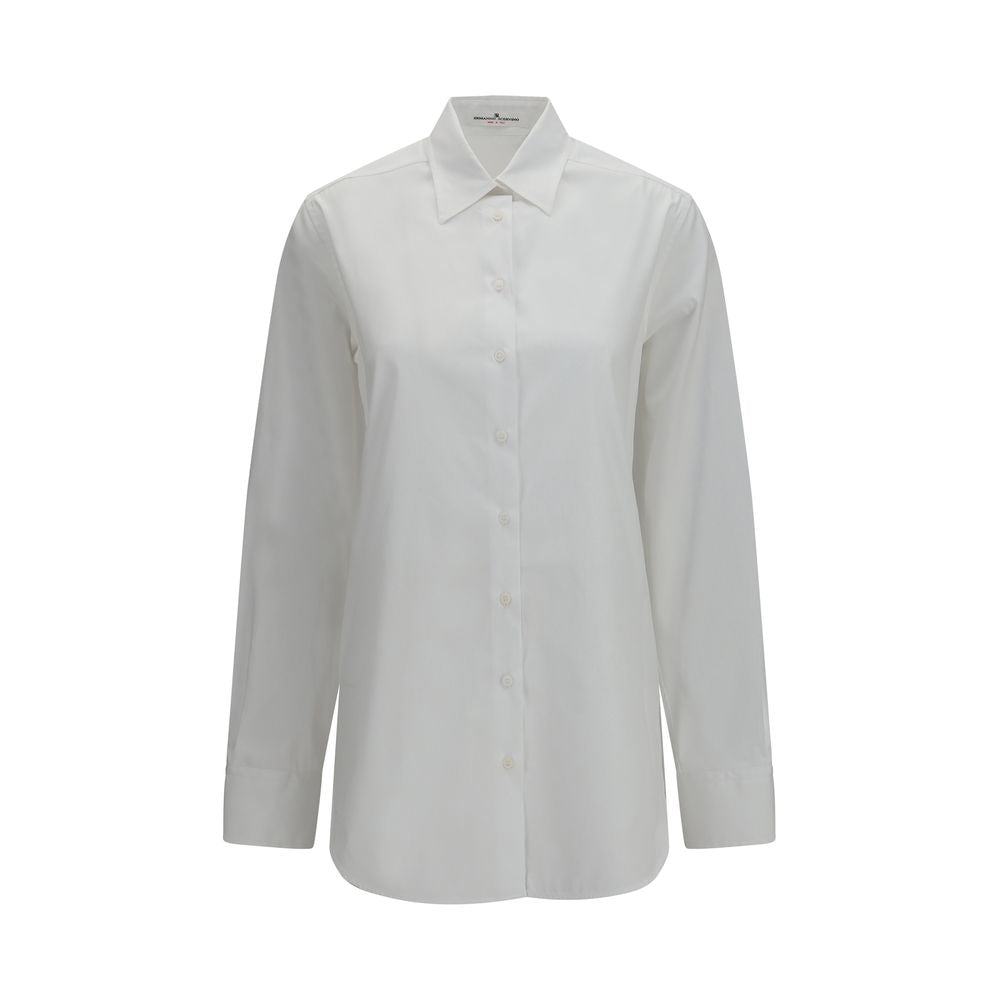 Ermanno Scervino White Dress Shirt for Women