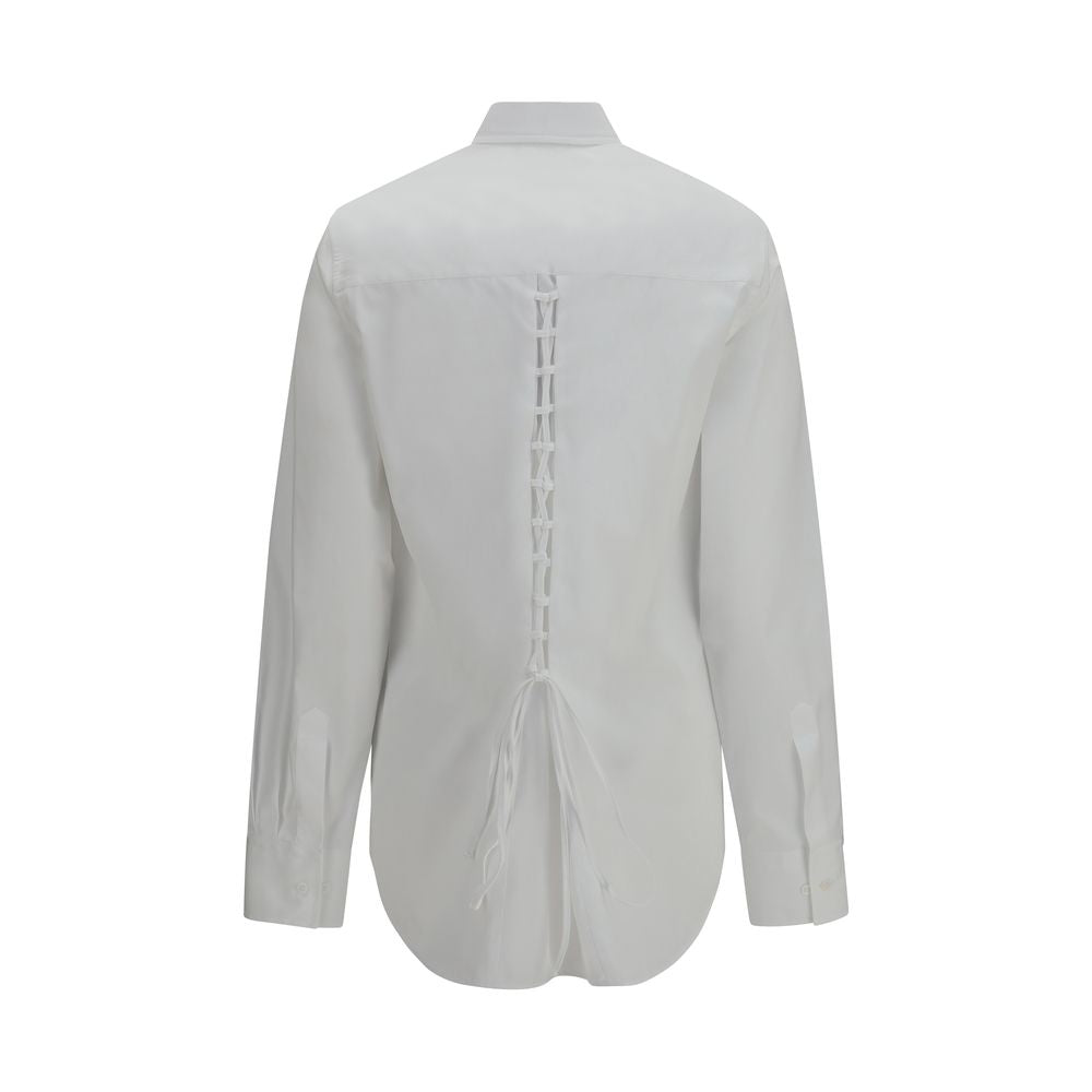Ermanno Scervino White Dress Shirt for Women alternate view