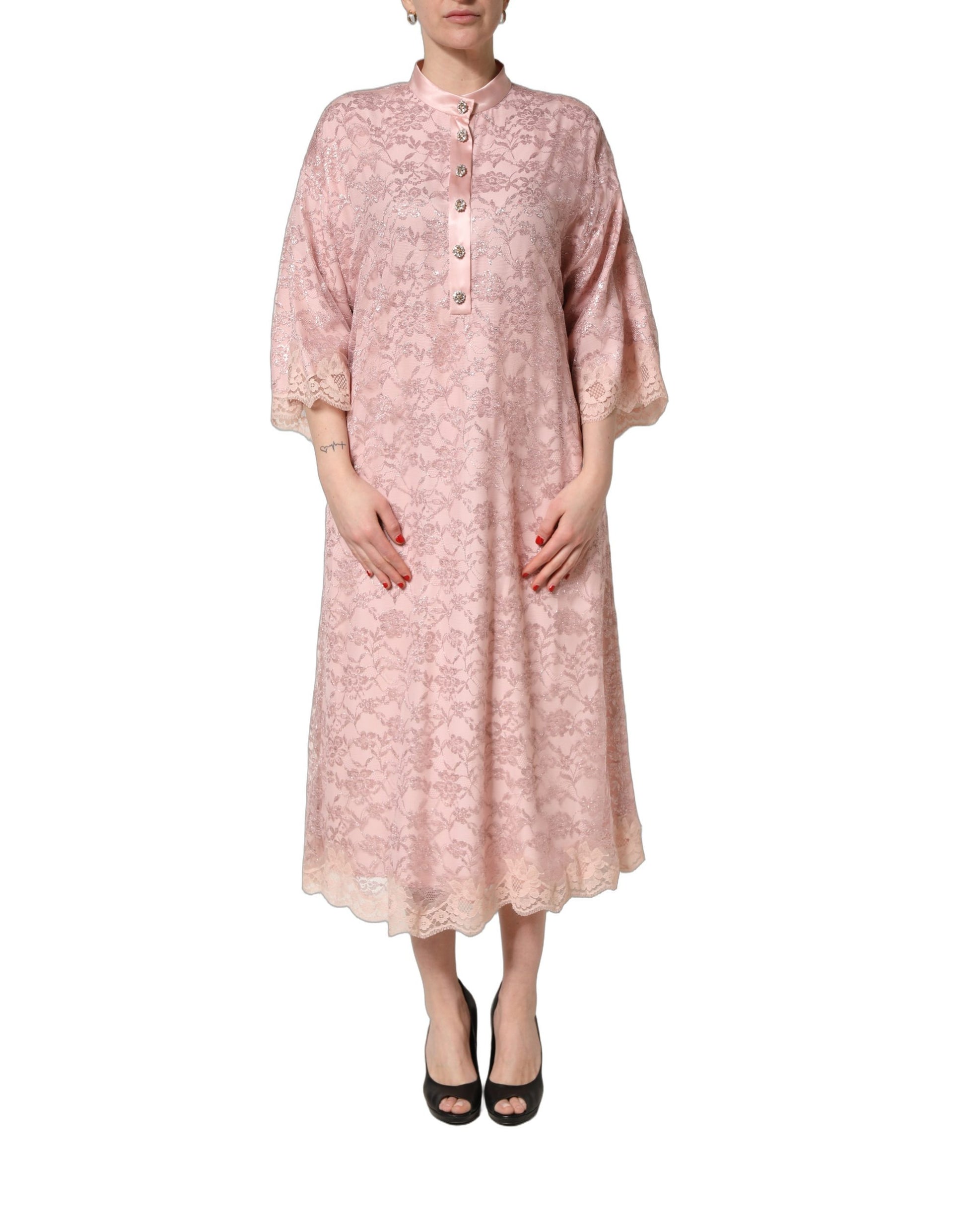Dolce & Gabbana Pink Midi Dress for Women