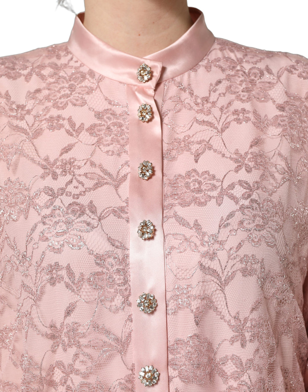 Dolce & Gabbana Pink Midi Dress for Women additional view