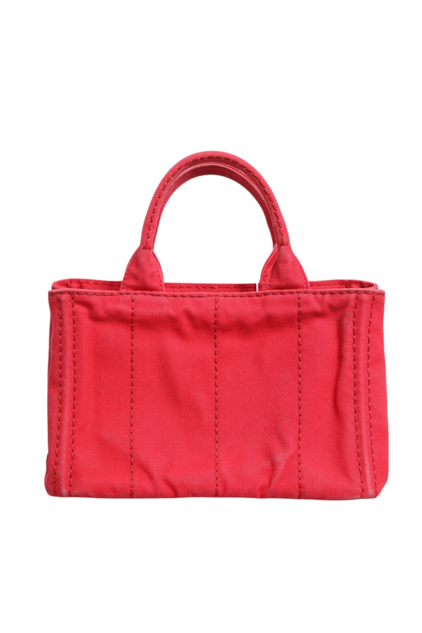 Mini cabas Prada Canapa en toile