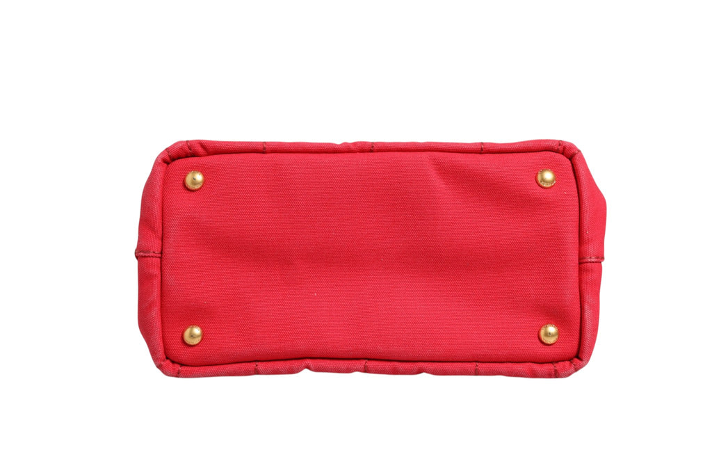 Mini cabas Prada Canapa en toile