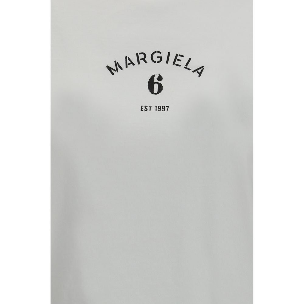 MM6 White Cotton T-Shirt
