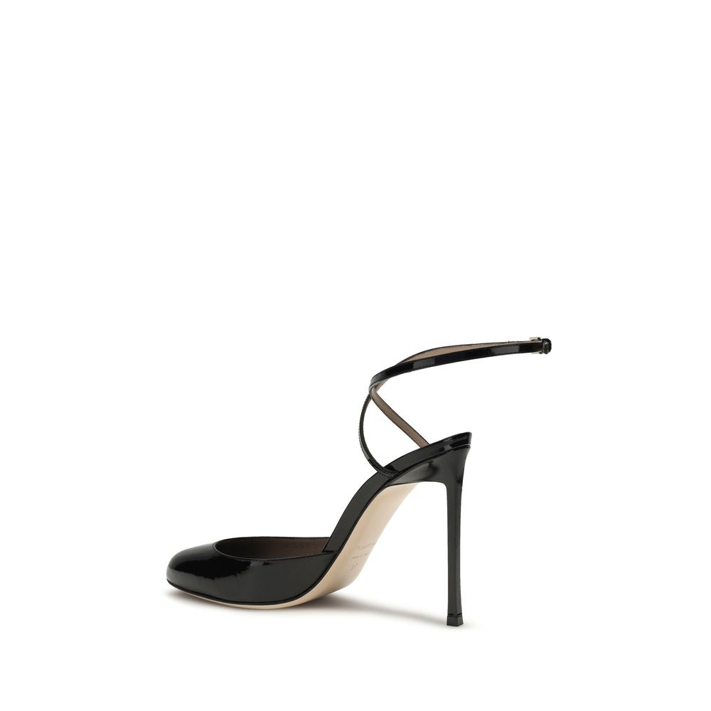 Escarpins à talon haut Tom Ford en cuir de veau noir Bos Taurus