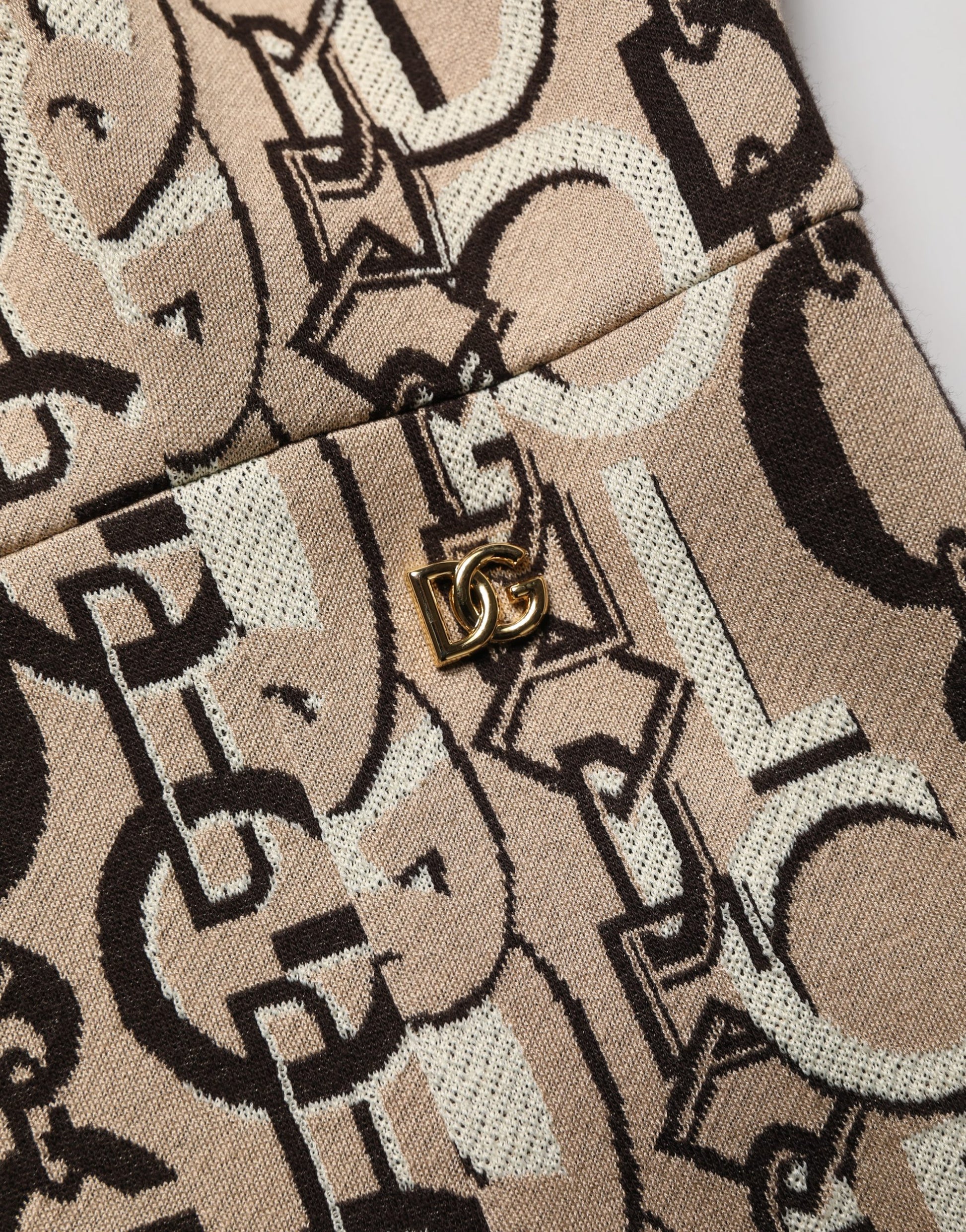 Dolce & Gabbana Brown Midi Dress for Women additional view