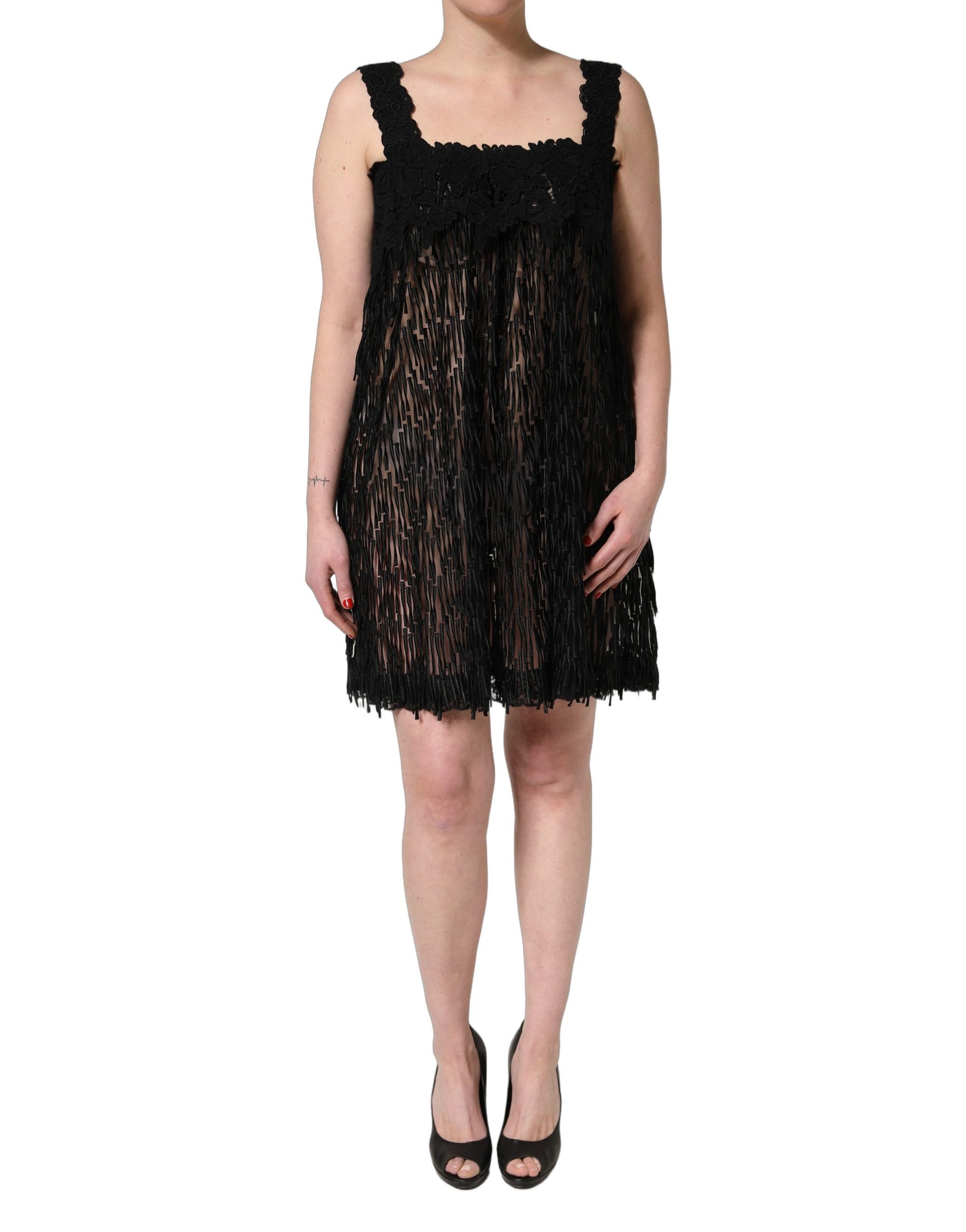 Dolce & Gabbana Black Sleeveless for Women detail view