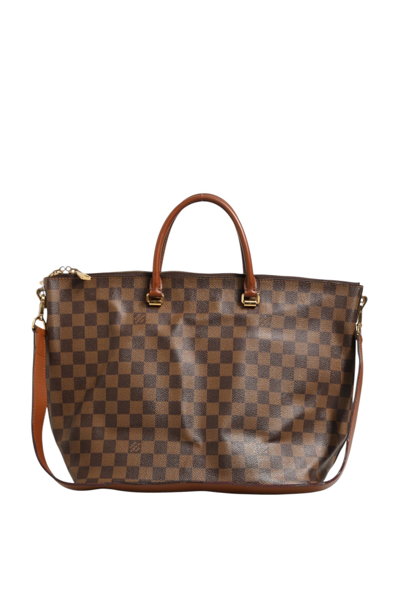 Louis Vuitton Brown Tote Bags for Women side view
