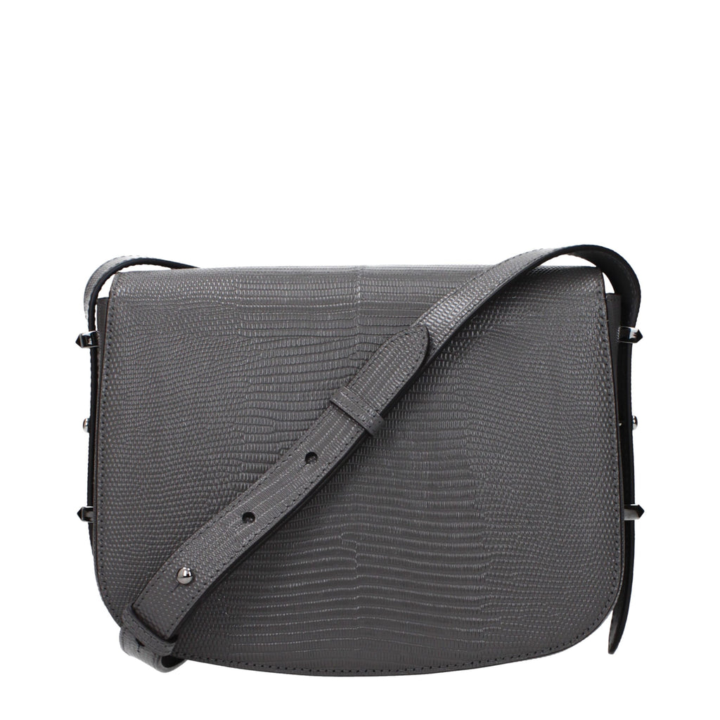 Jimmy Choo Grey Crossbody Bag for Women detail view