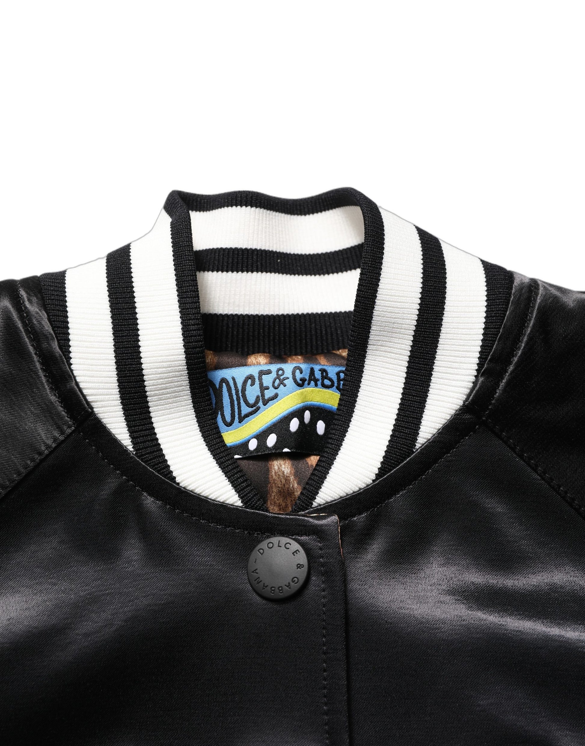 Dolce & Gabbana Black Bomber for Women additional view