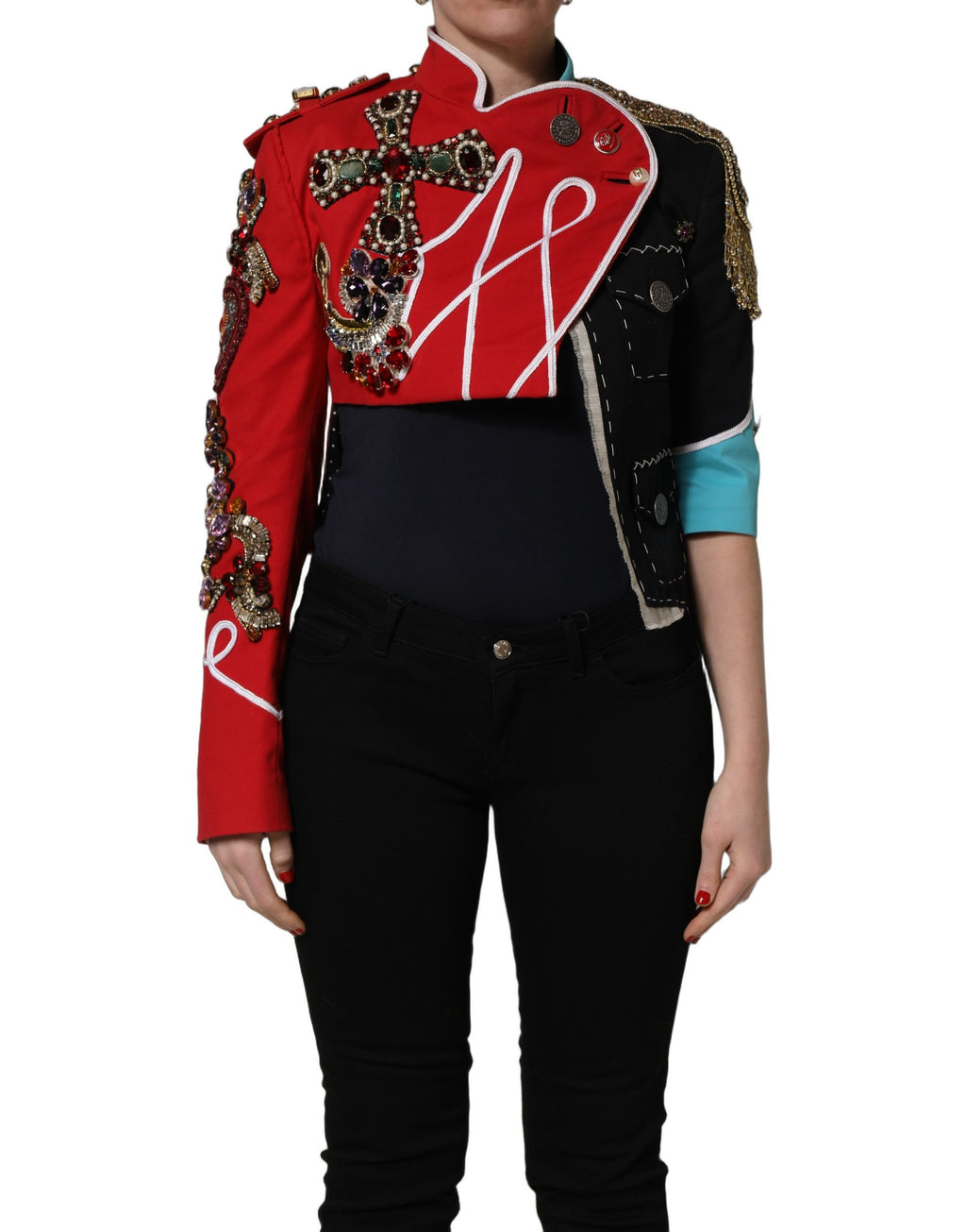 Dolce & Gabbana Multicolor Coat for Women alternate view