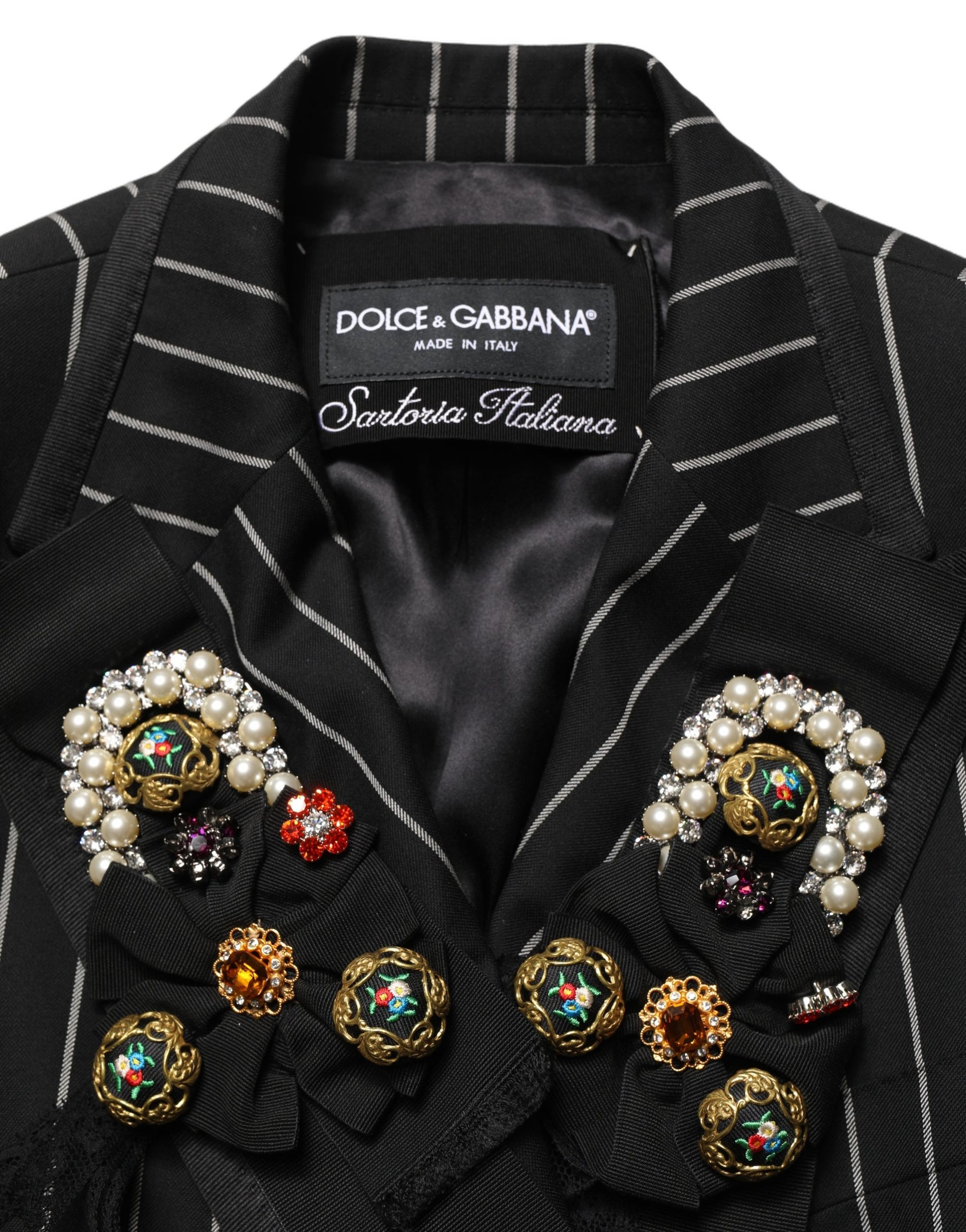 Dolce & Gabbana Black Coat for Women additional view