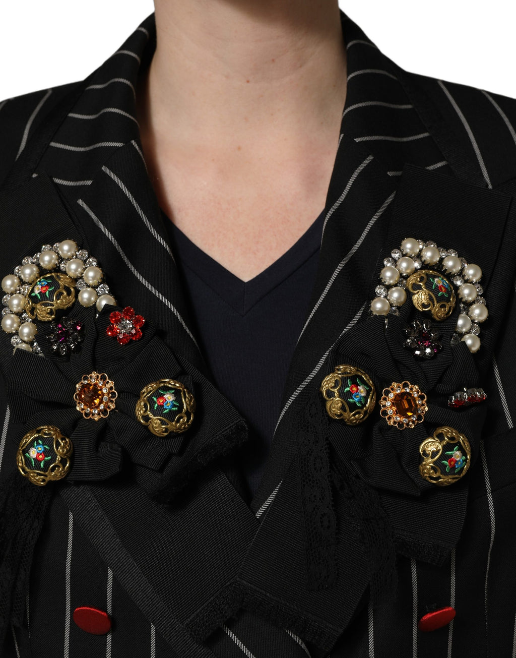 Dolce & Gabbana Black Coat for Women additional view