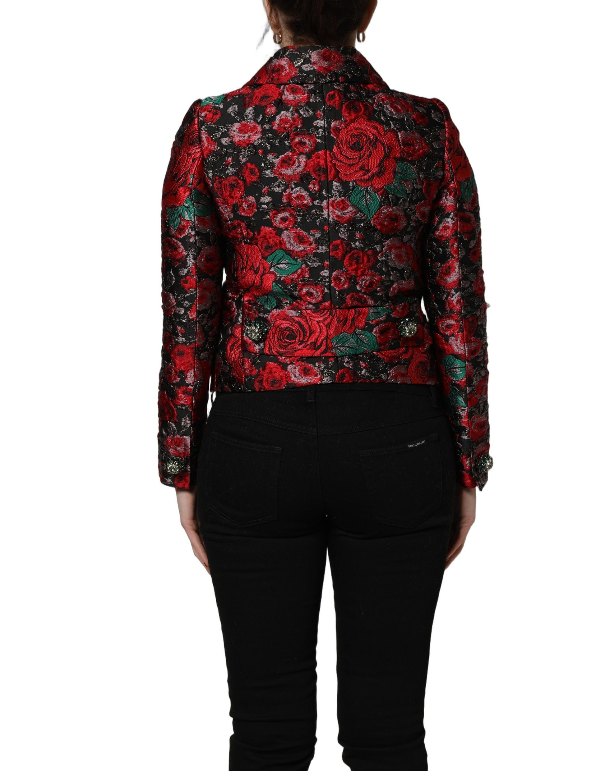 Dolce & Gabbana Multicolor Coat for Women side view