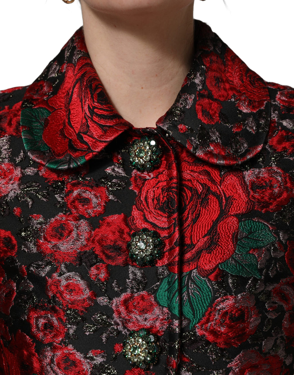 Dolce & Gabbana Multicolor Coat for Women additional view