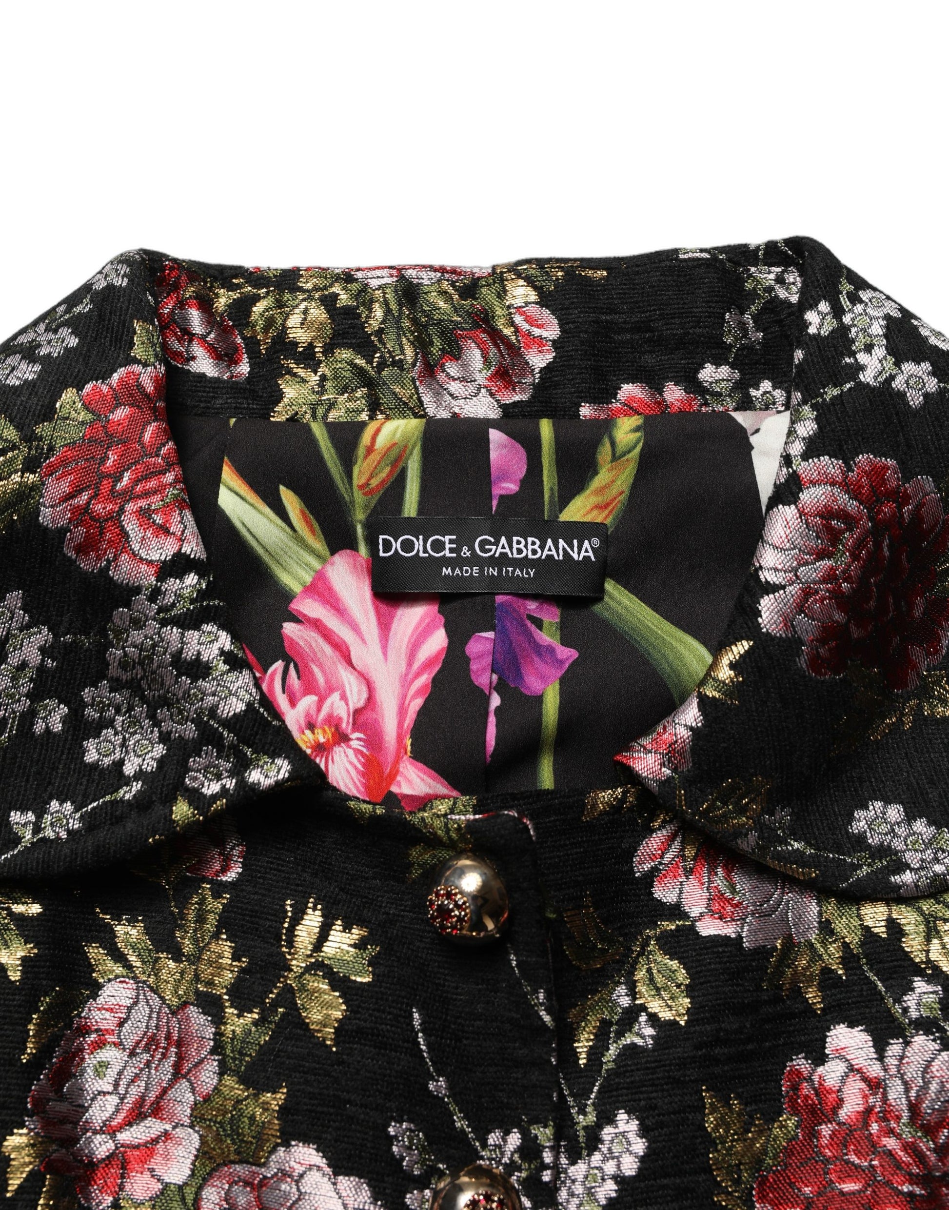 Dolce & Gabbana Multicolor Coat for Women additional view