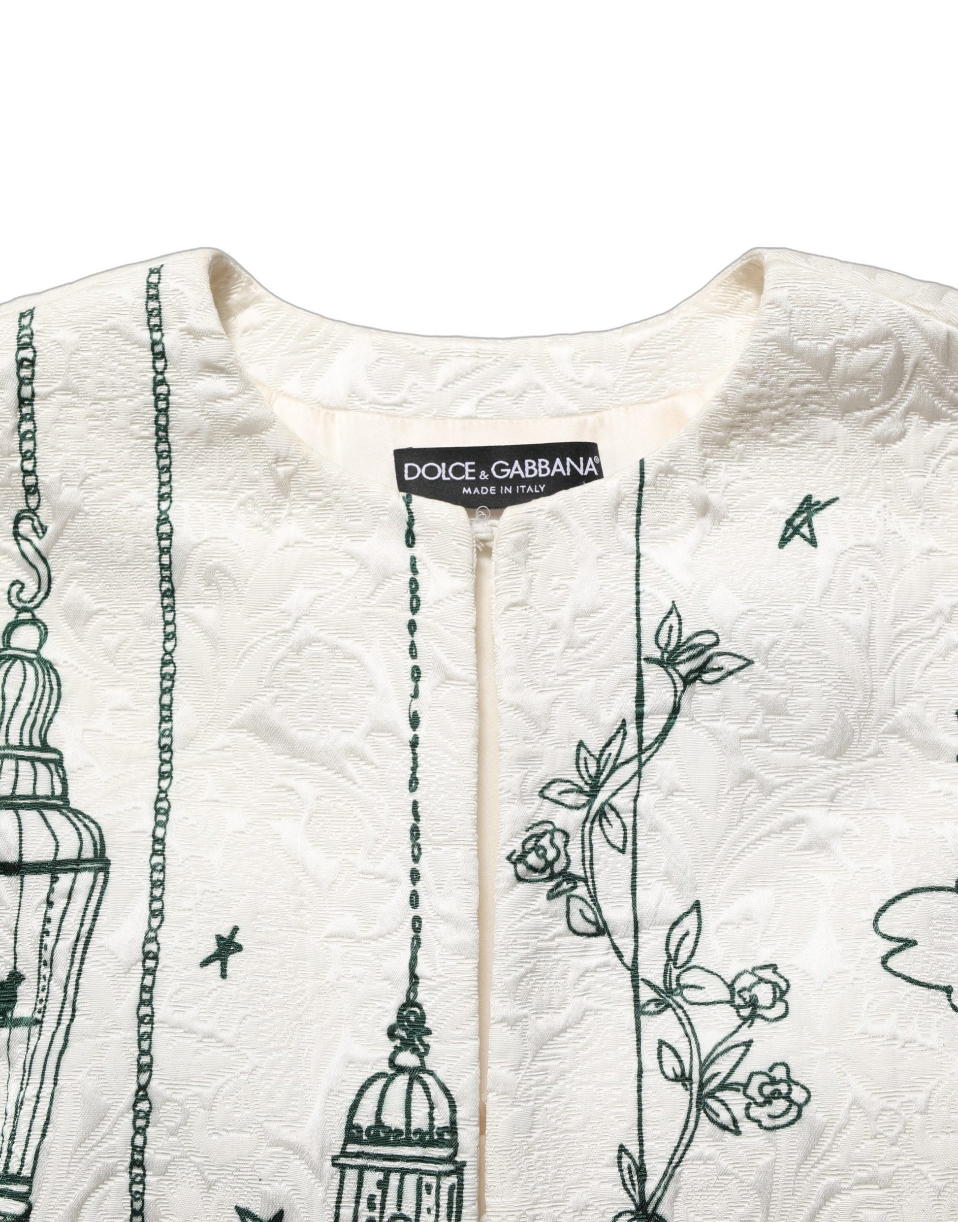 Dolce & Gabbana White Trench Coats for Women additional view