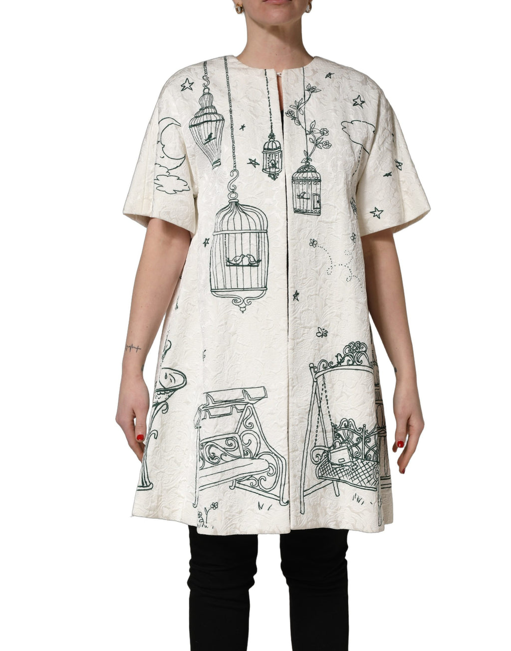 Dolce & Gabbana White Trench Coats for Women alternate view
