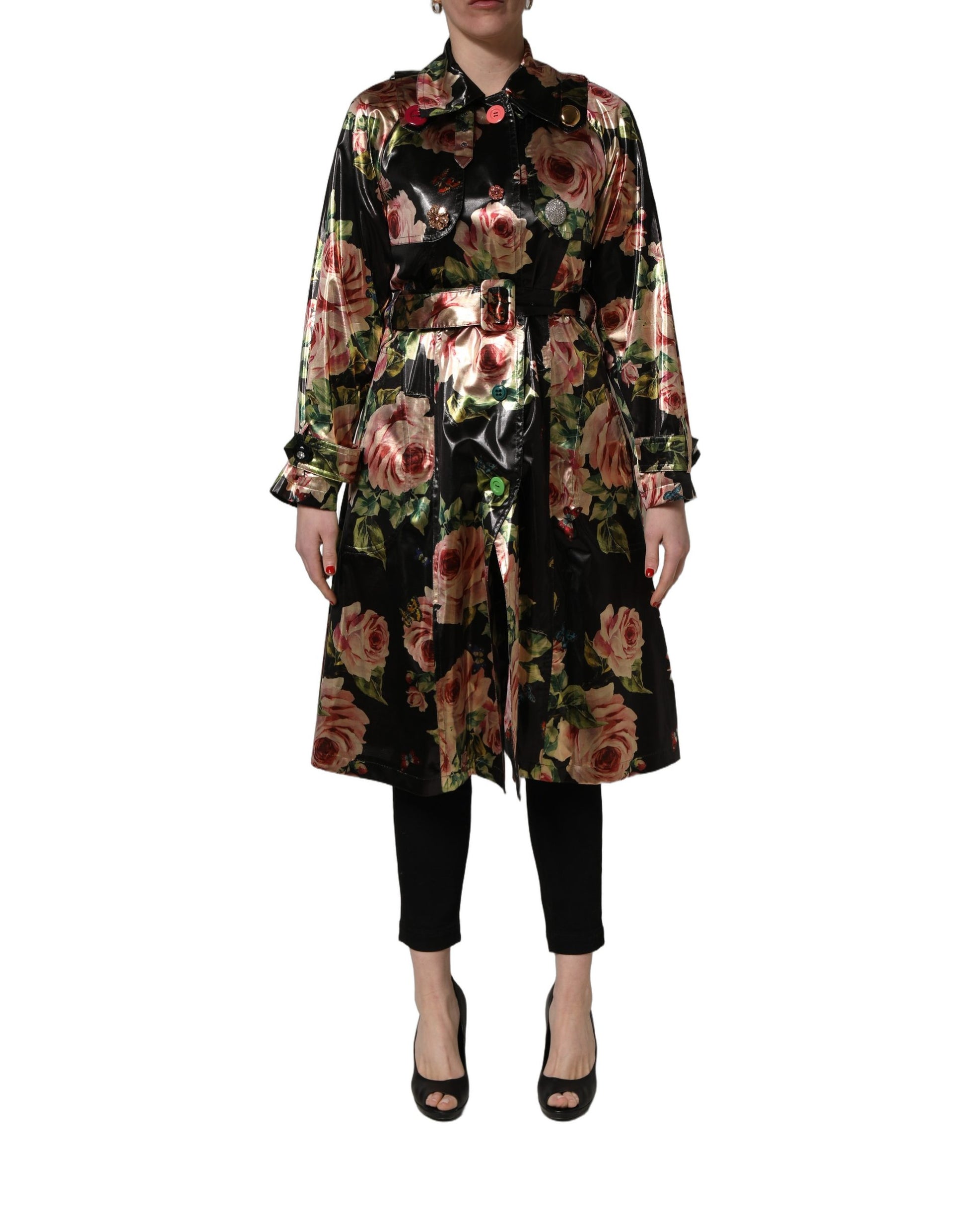 Dolce & Gabbana Black Trench Coats for Women