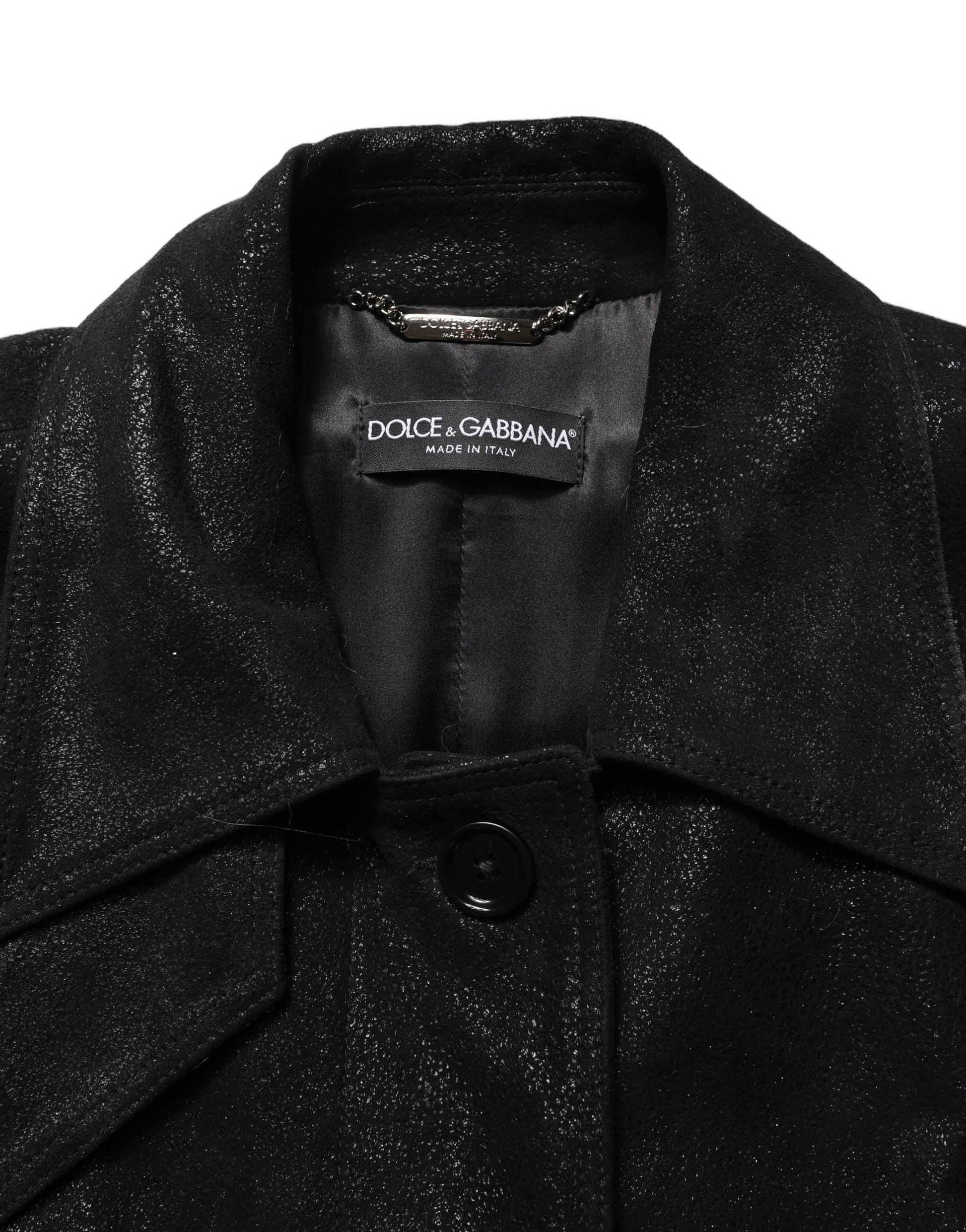 Dolce & Gabbana Black Trench Coats for Women additional view