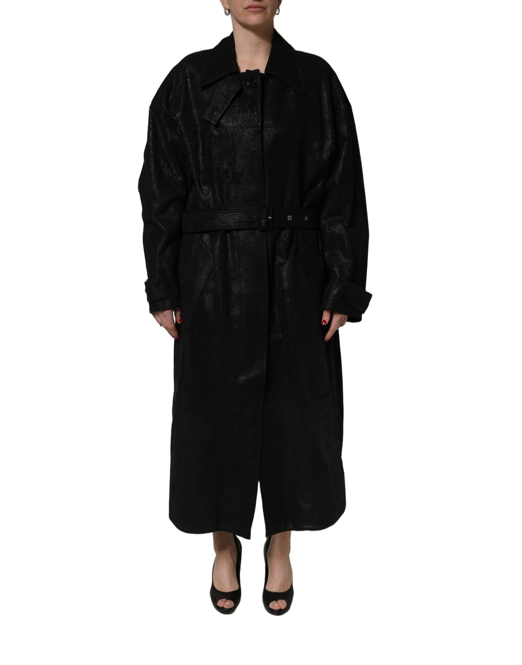 Dolce & Gabbana Black Trench Coats for Women alternate view