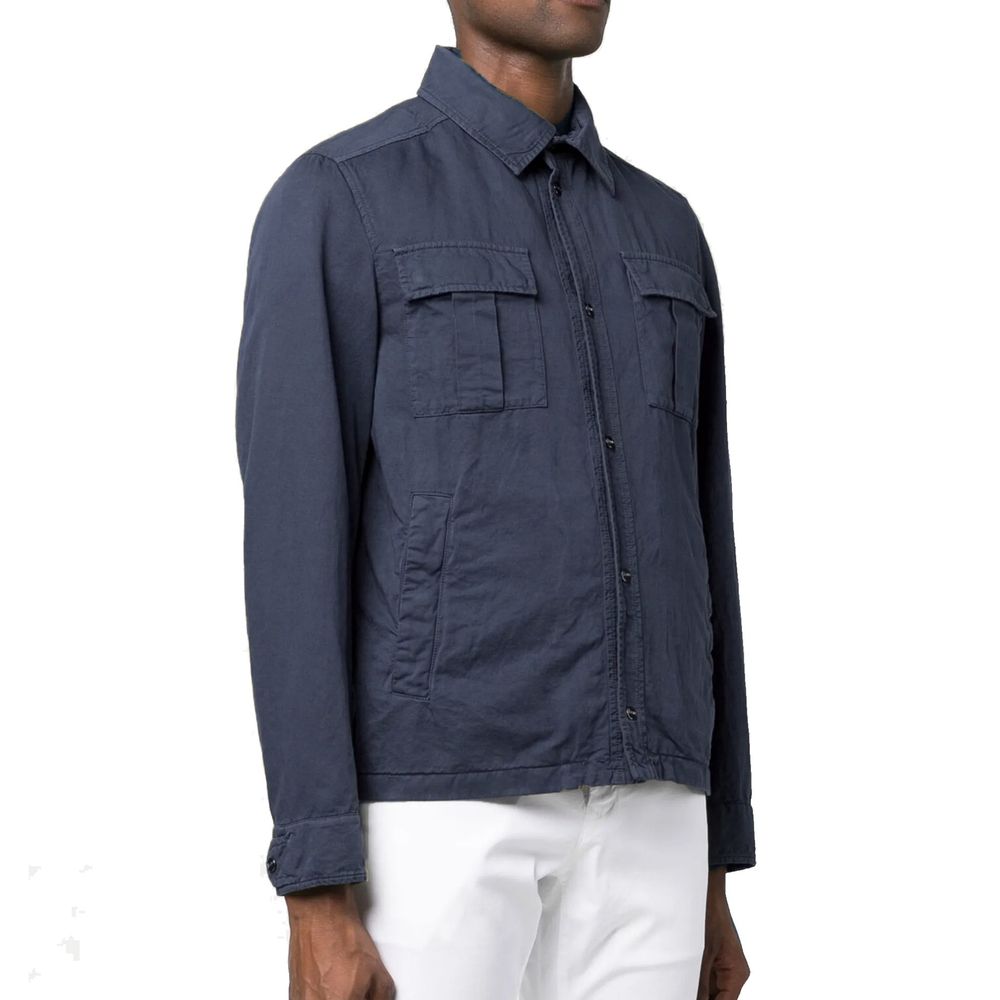 Herno Blue Coat for Men alternate view