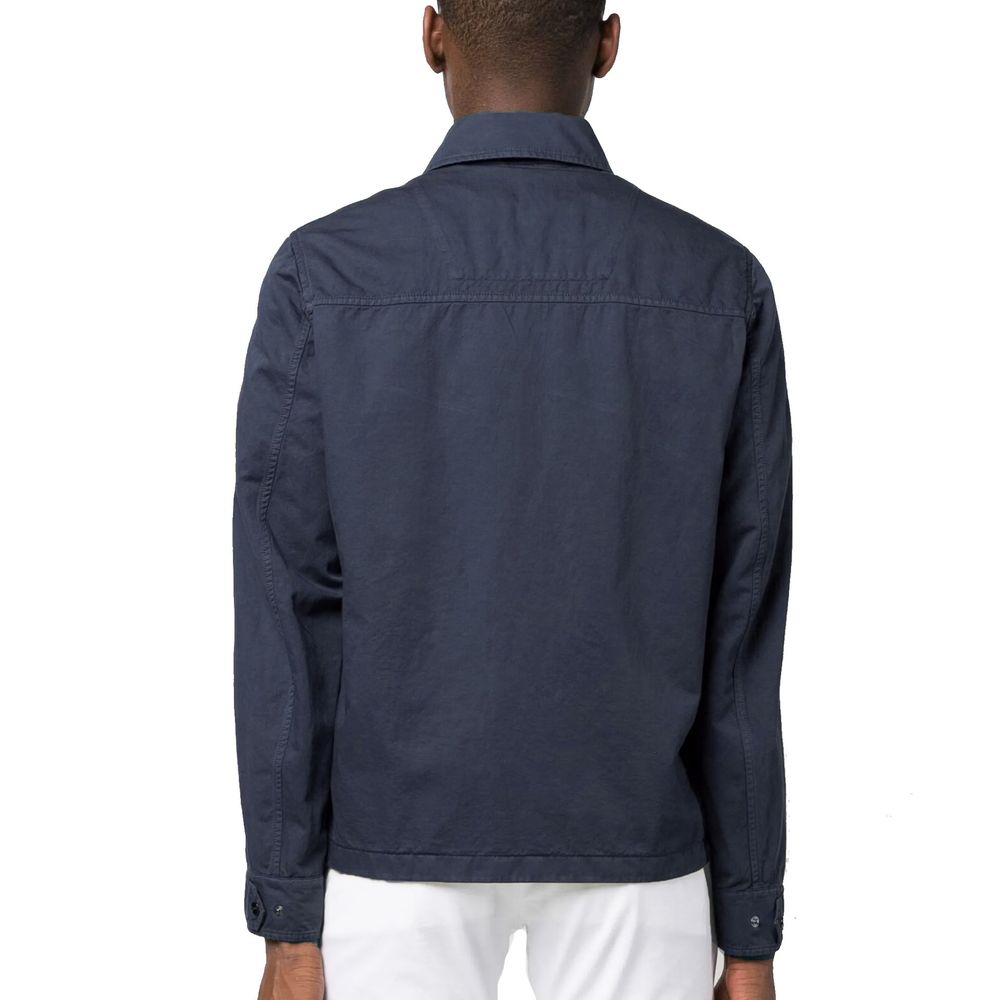 Herno Blue Coat for Men detail view