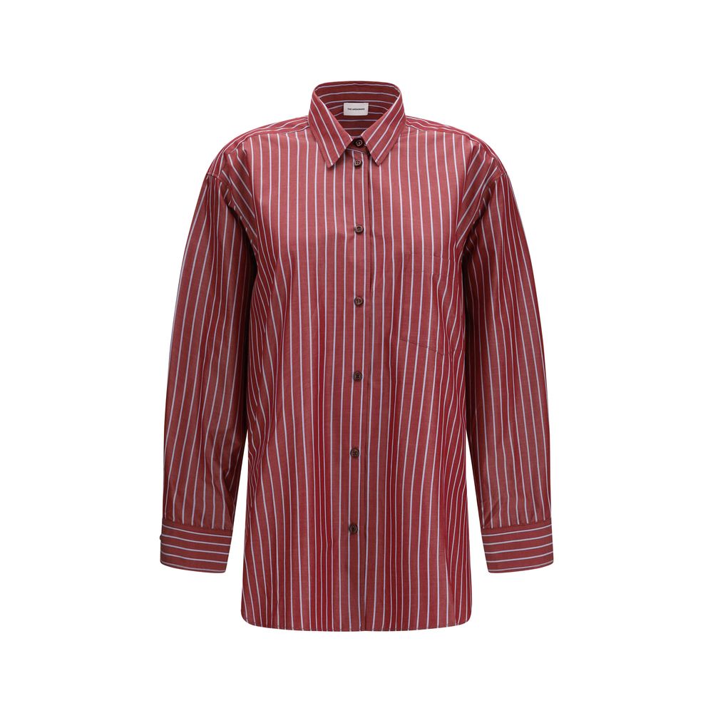 La Chemise Andamane Bordeaux en Polyester à Motifs