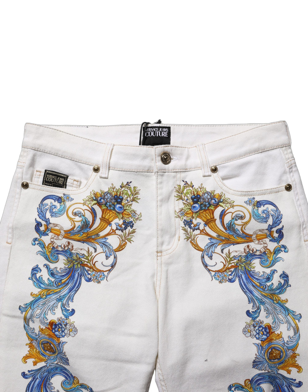 Versace Jeans Couture White Skinny Jeans for Women additional view