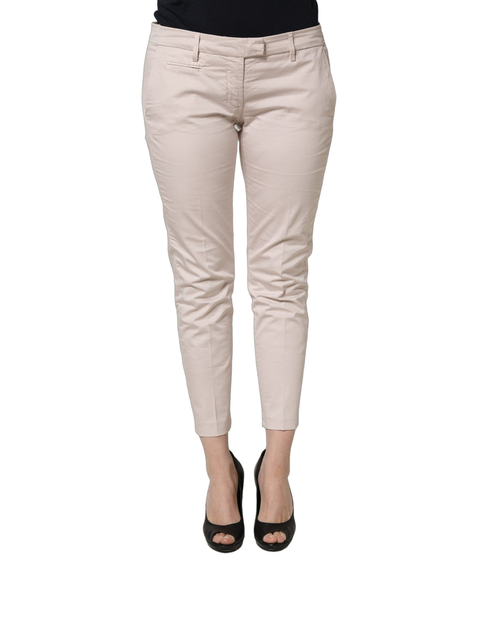 Versace Jeans Couture Beige Skinny Jeans for Women alternate view