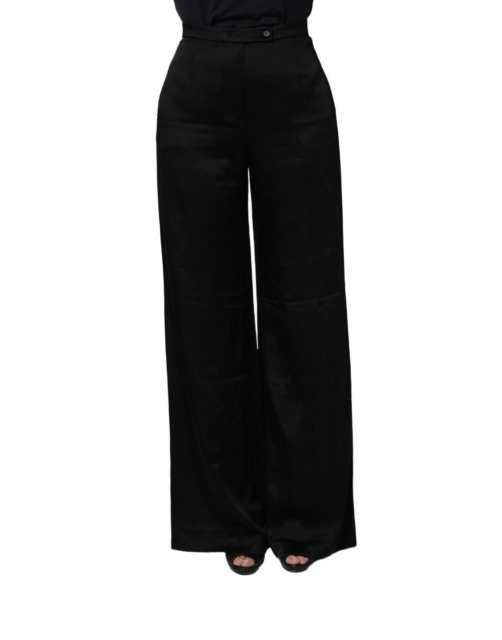 Alberta Ferretti Black Casual Pants for Women alternate view