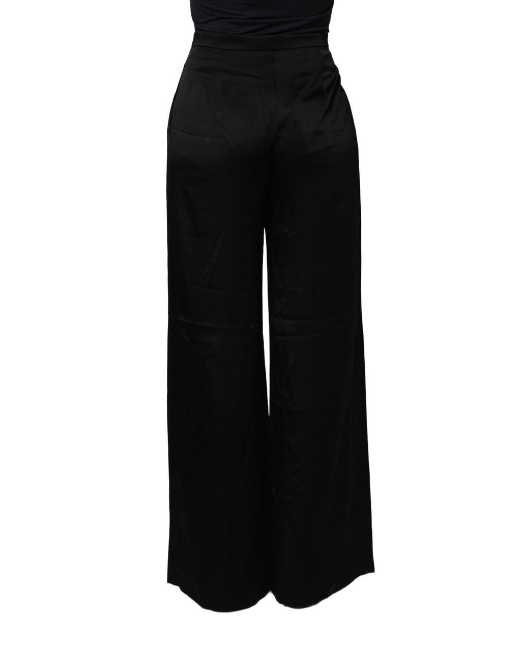 Alberta Ferretti Black Casual Pants for Women side view