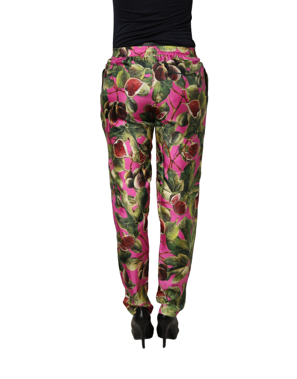 Dolce & Gabbana Pink Casual Pants for Women side view